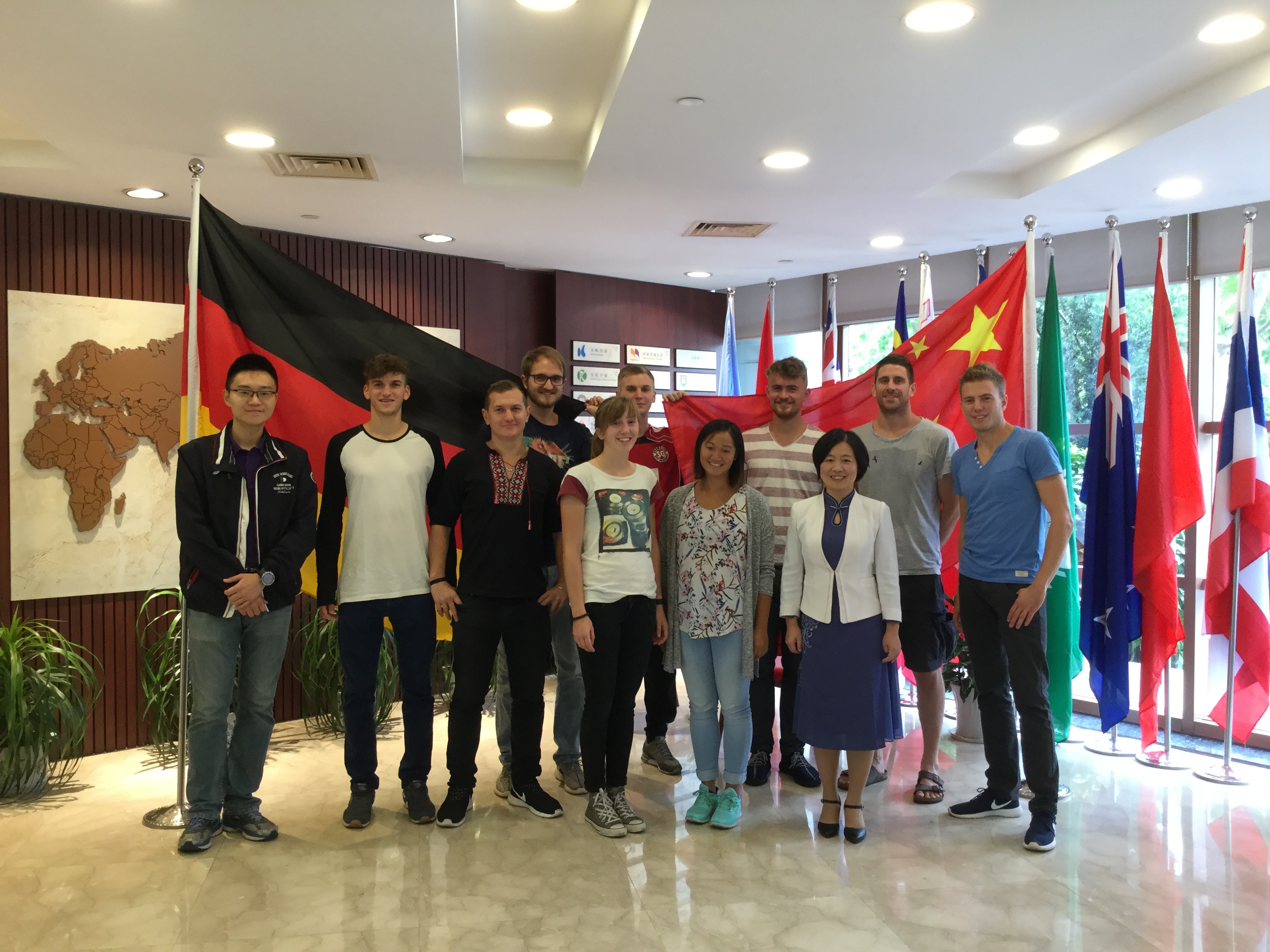 2016年学生交流互访掠影（德国美因茨大学）