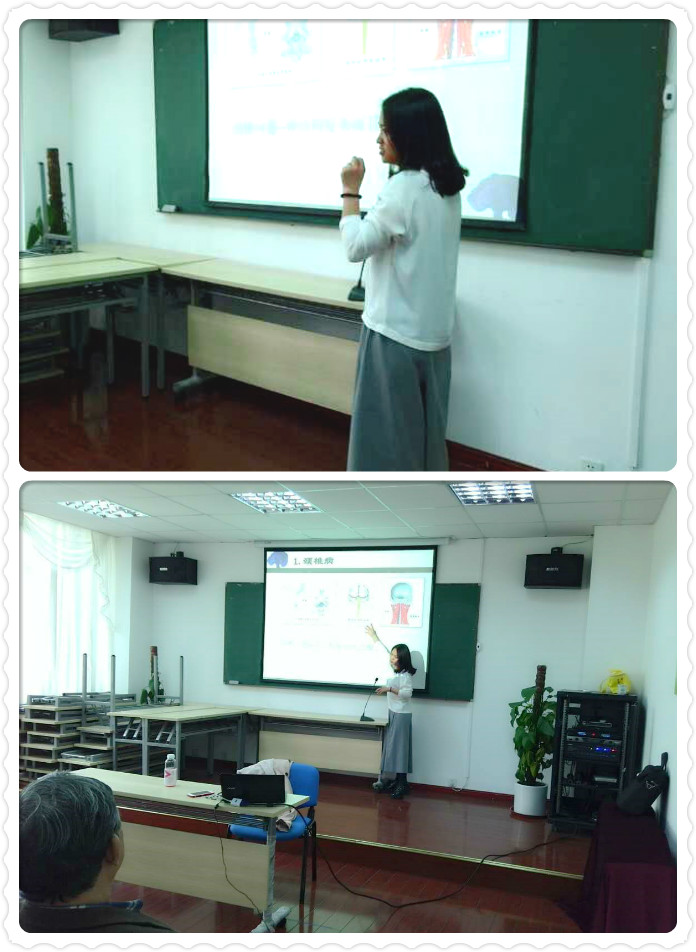 科学商店搭平台,社区讲座送健康――针推学院研究生参加社区健康主题宣讲活动